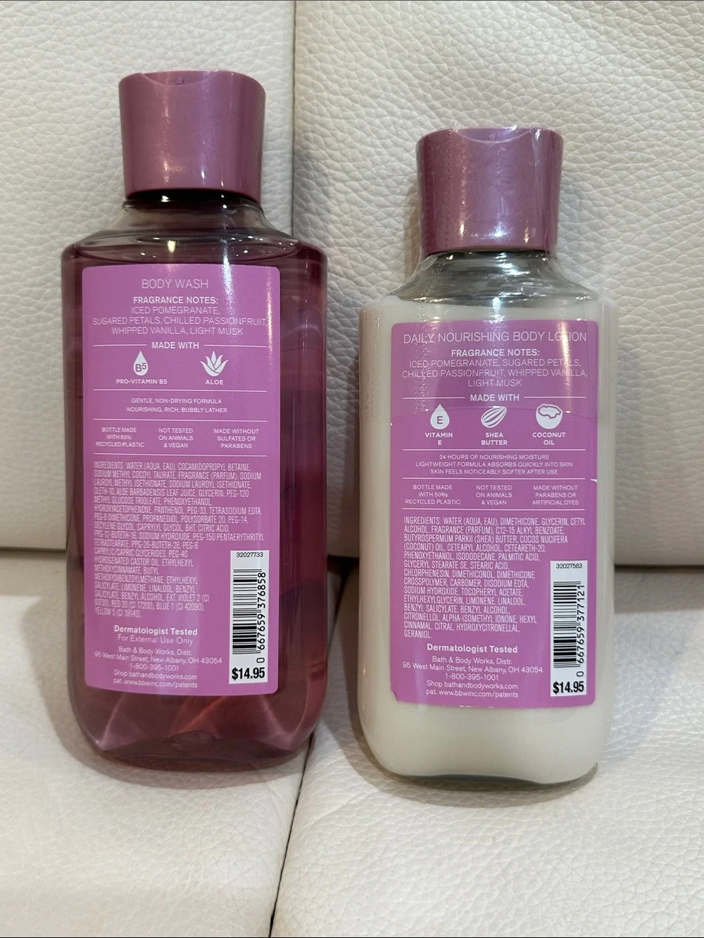 Bath & Body Works Be Enchanted Body Wash and Lotion Bundle Full Size